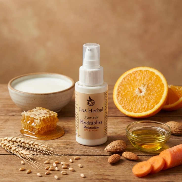 Ayurvedic Hydrabliss moisturizer with SPF 50+++ - Image 4