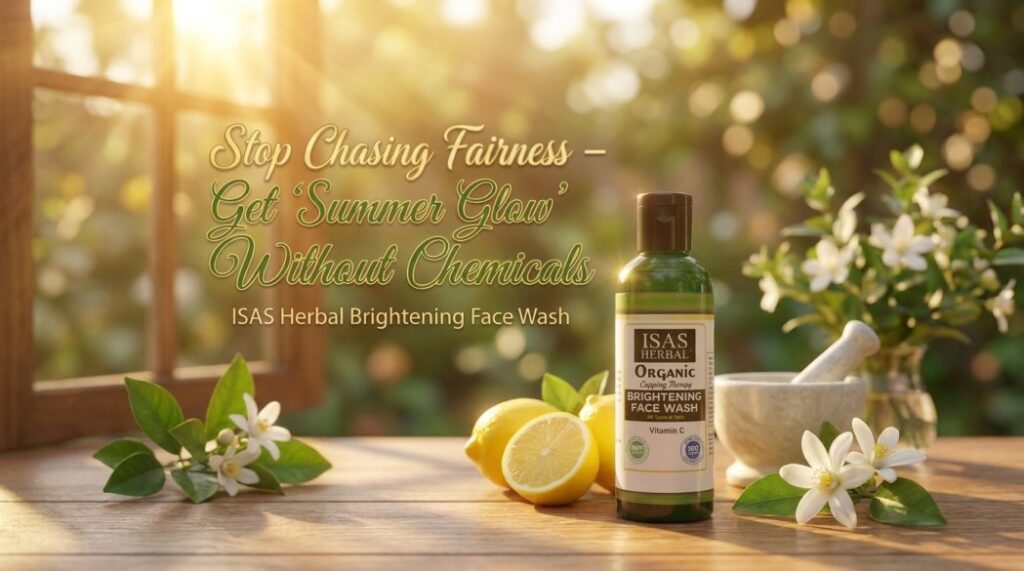 Stop Chasing Fairness – Get ‘Summer Glow’ Without Chemicals: ISAS Herbal Brightening Face Wash